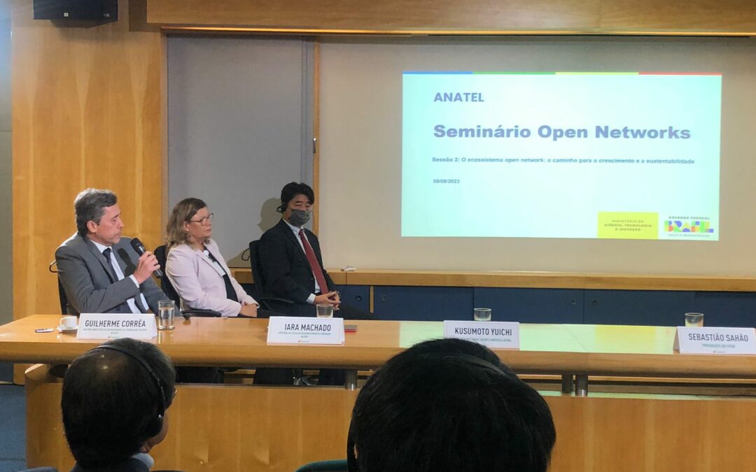 Programa OpenRAN@Brasil é apresentado em seminário promovido pela Anatel e Embaixada do Japão